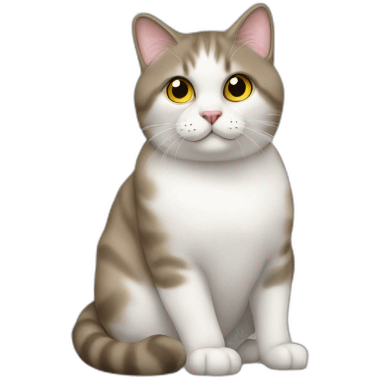 British Cat Maxik emoji