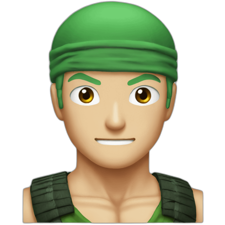 roronoa zoro emoji