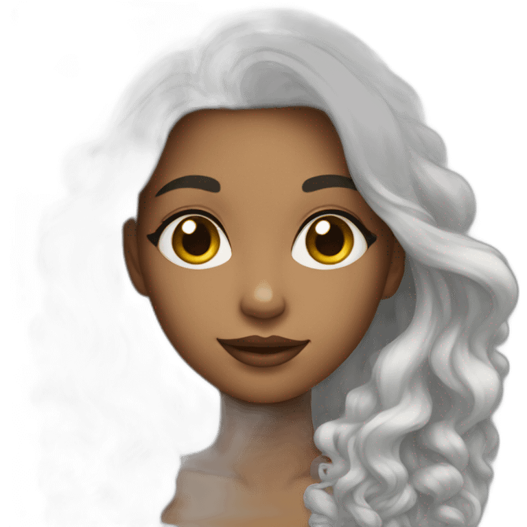 Beautiful girl emoji