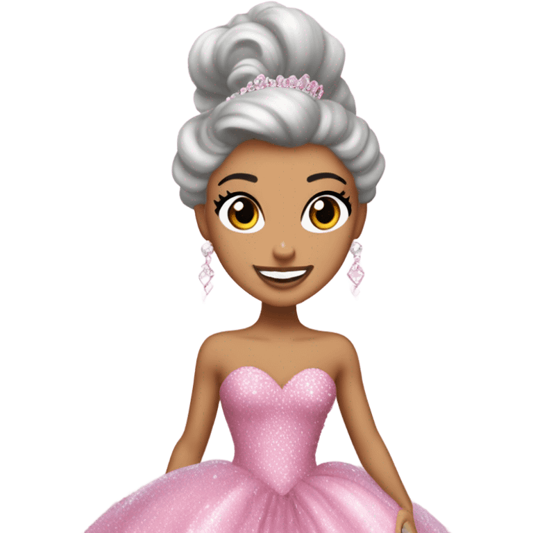 Ariana grand as galinda in wicked emoji