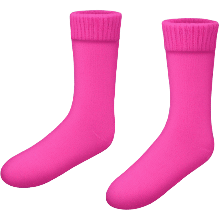 Pink socks emoji