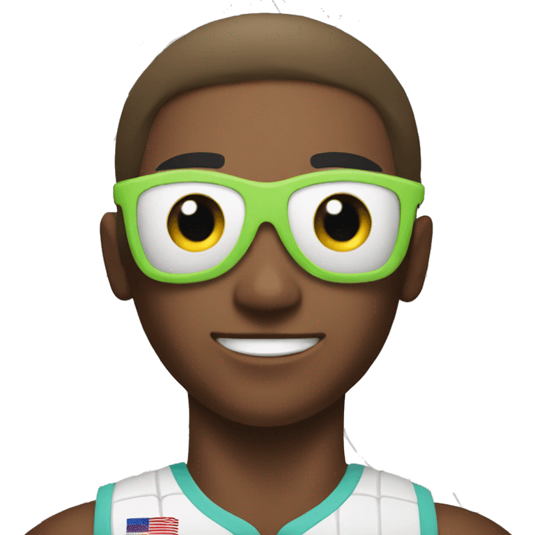 Beach volleyball player emoji