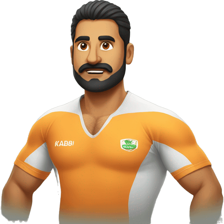 Kabaddi king emoji