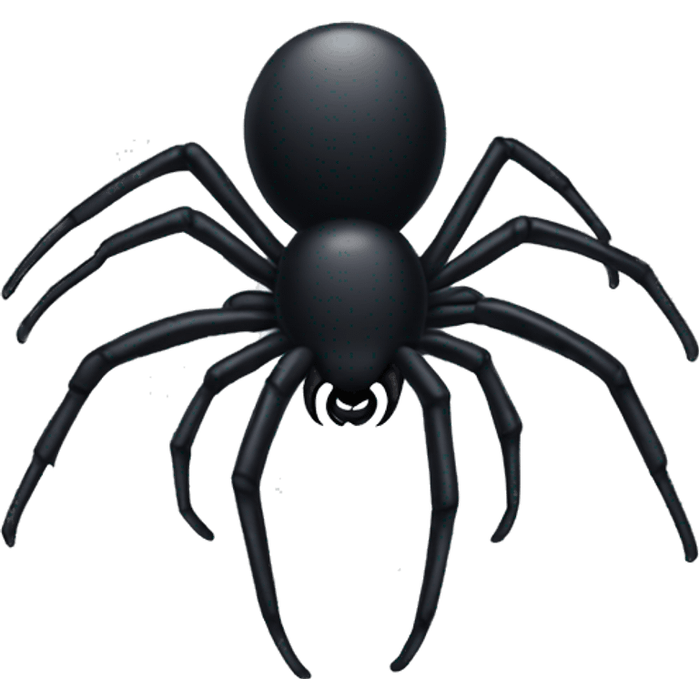 Black Spider  emoji