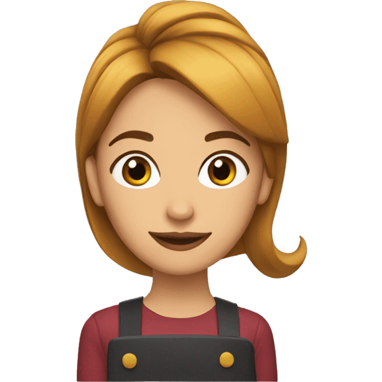 Reina pelo cafe emoji