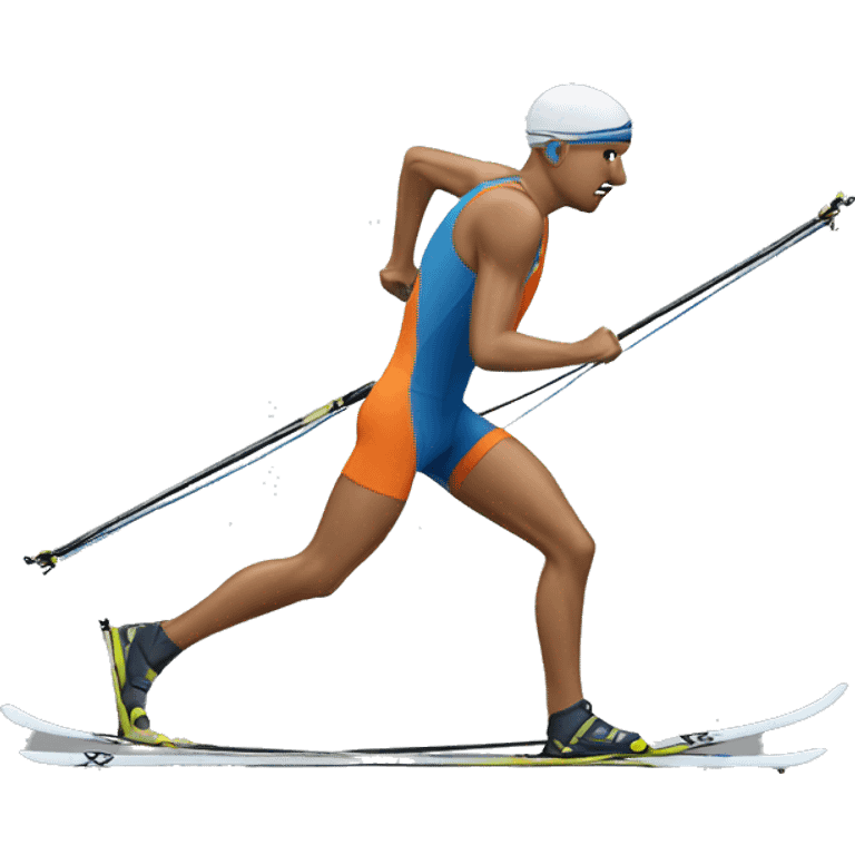 Biathlonist emoji