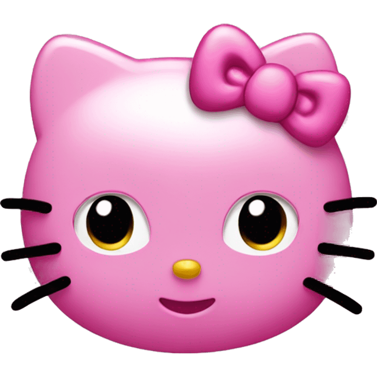 pink hello kitty emoji