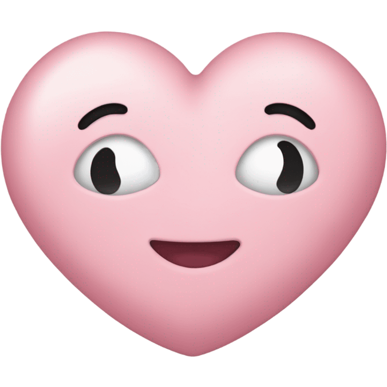 baby pink love emoji