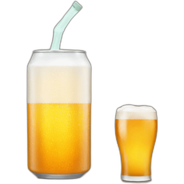 Yoga drink beer emoji