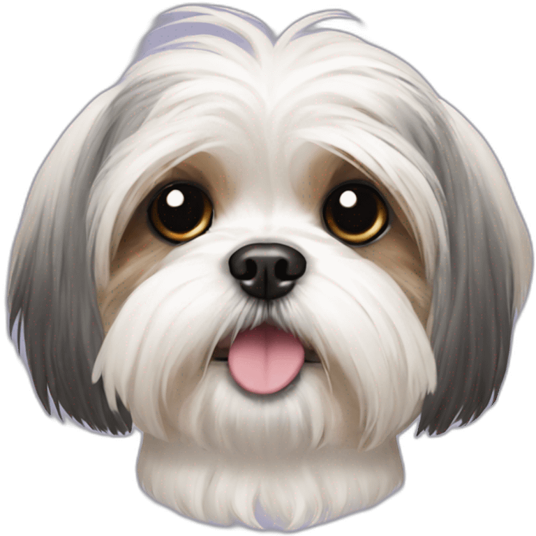 maltese shih tzu emoji