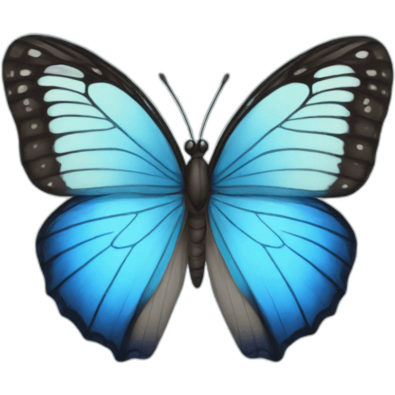 Blue Butterfly  emoji