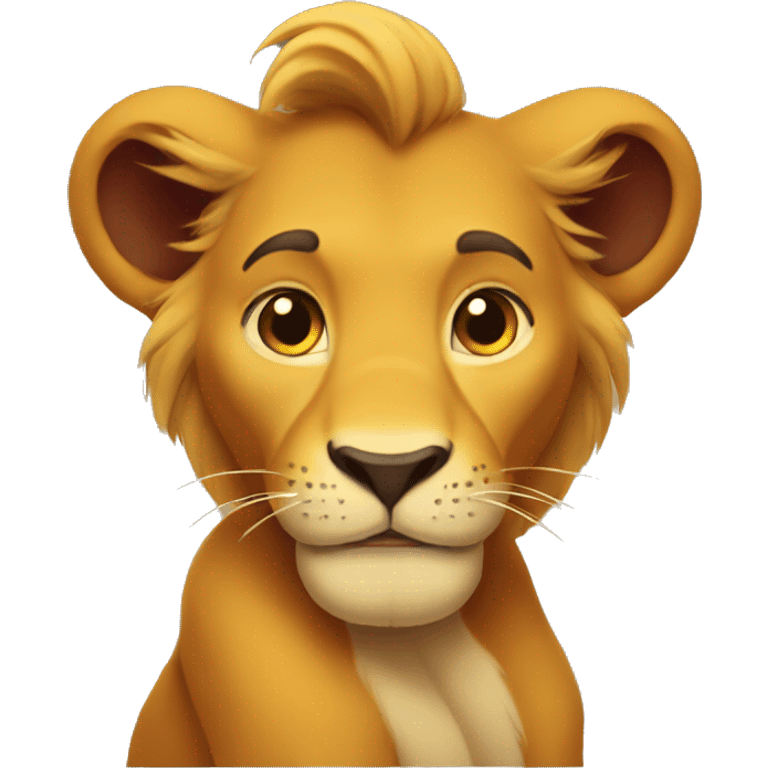 Simba  emoji