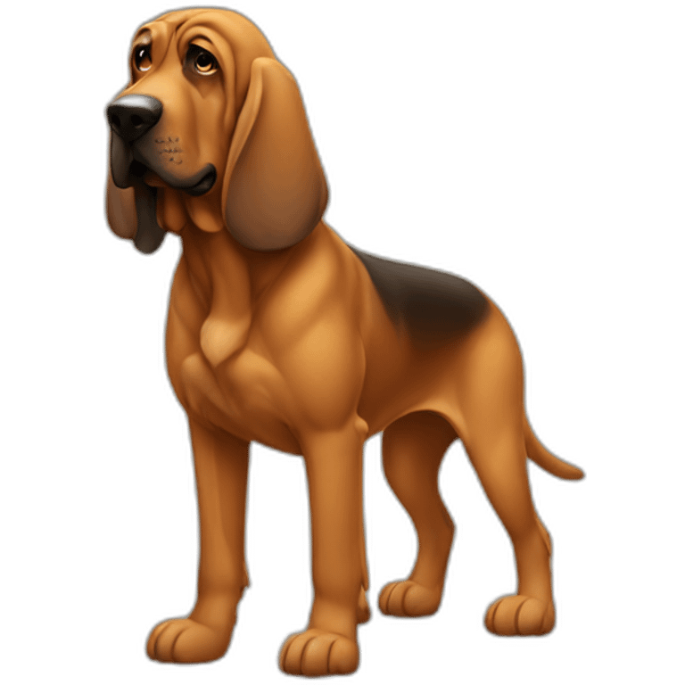 Bloodhound emoji