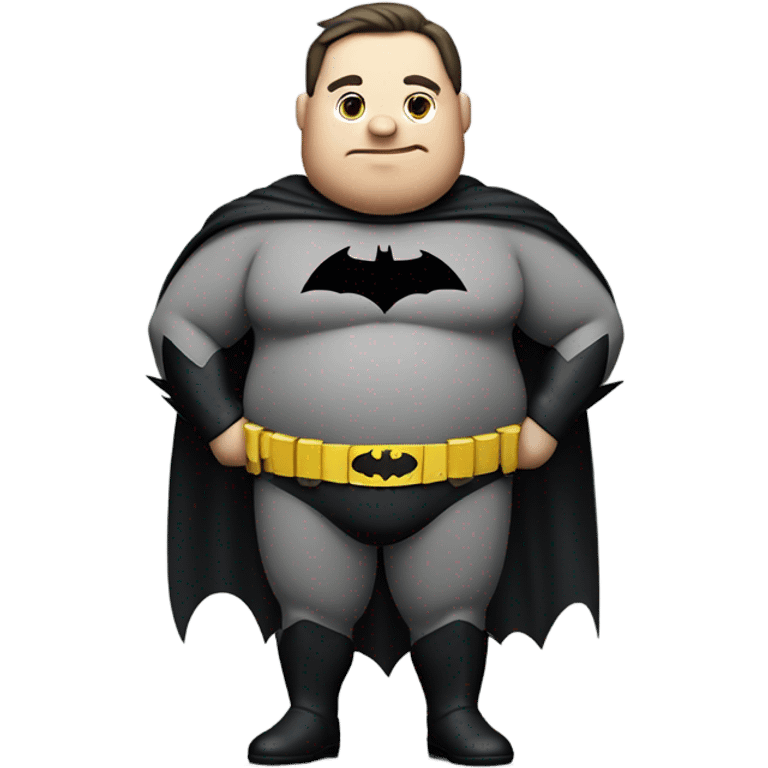 Fat Batman  emoji