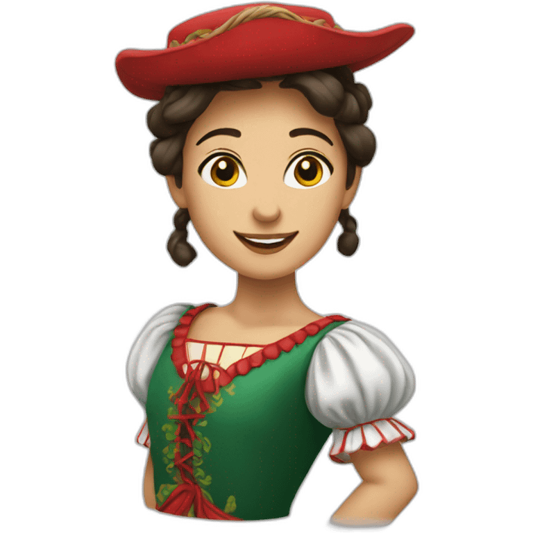 A basque dancer  emoji