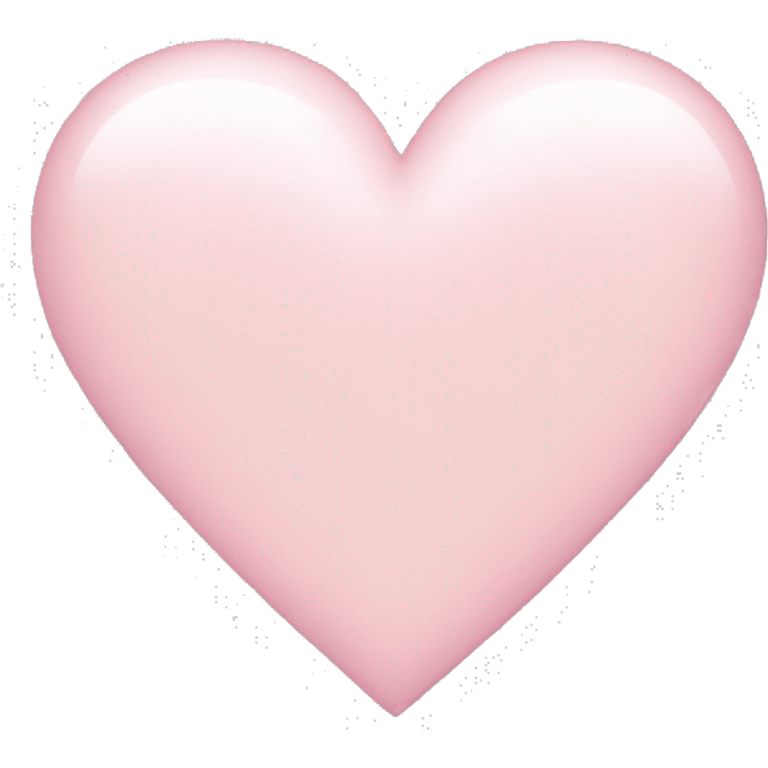 light pink heart emoji