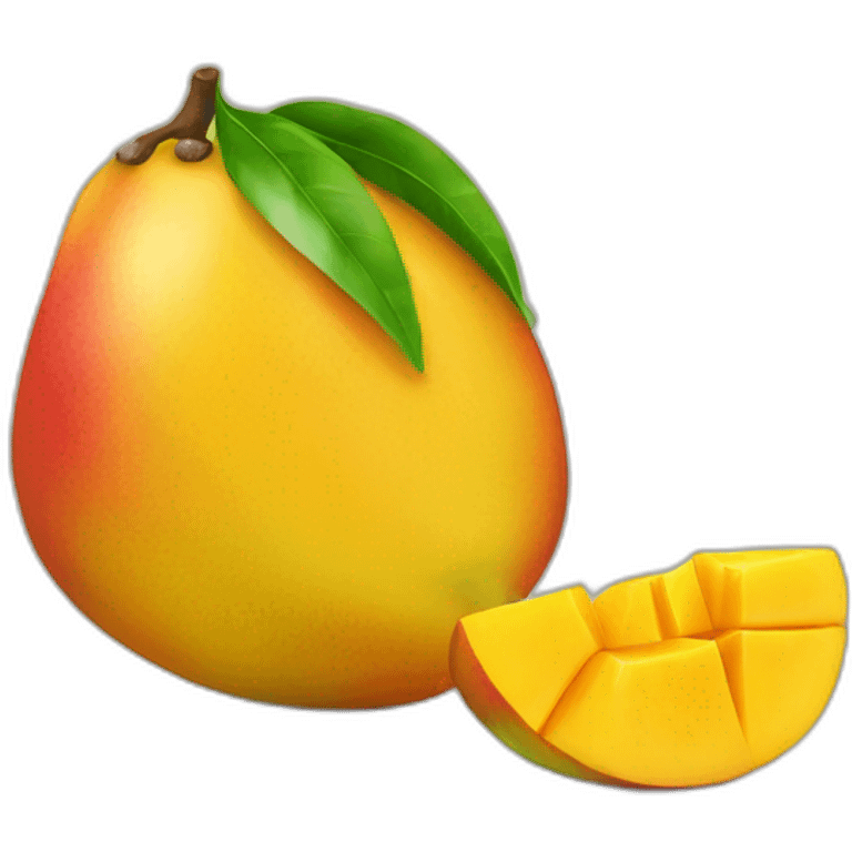 Mango glass emoji