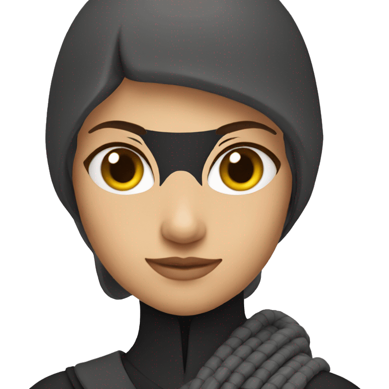 ninja girl emoji