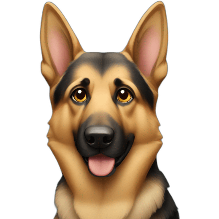 German shepherd emoji