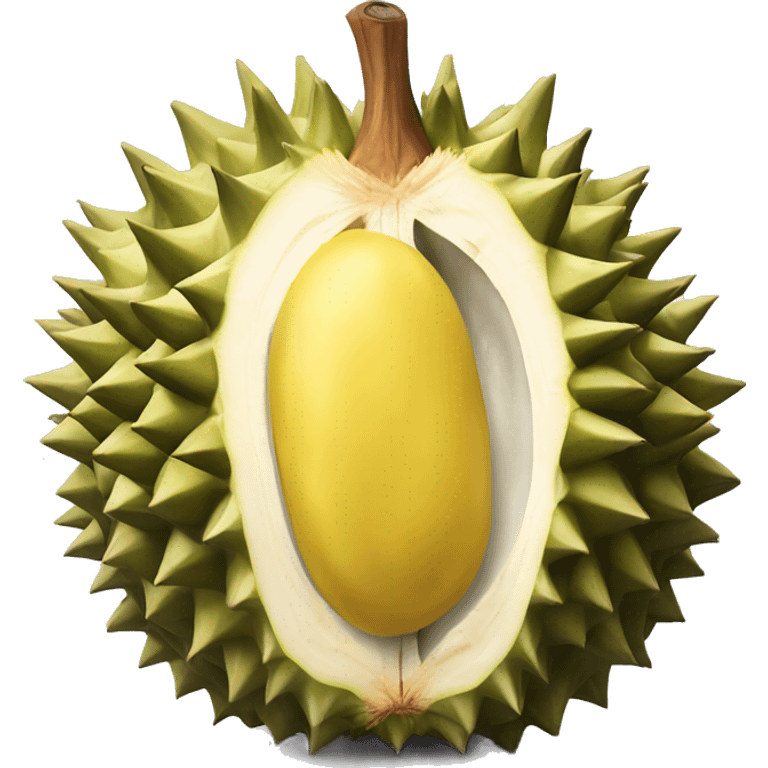 Durian fruit emoji