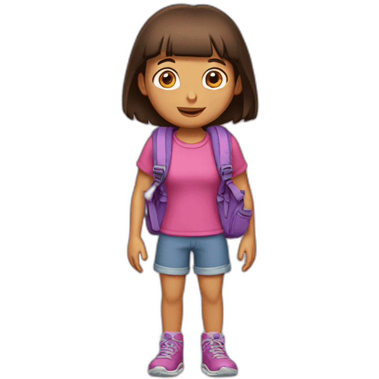 Dora’s backpack emoji