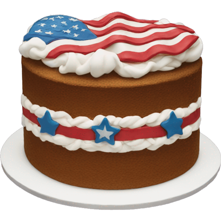 Freedom cake emoji