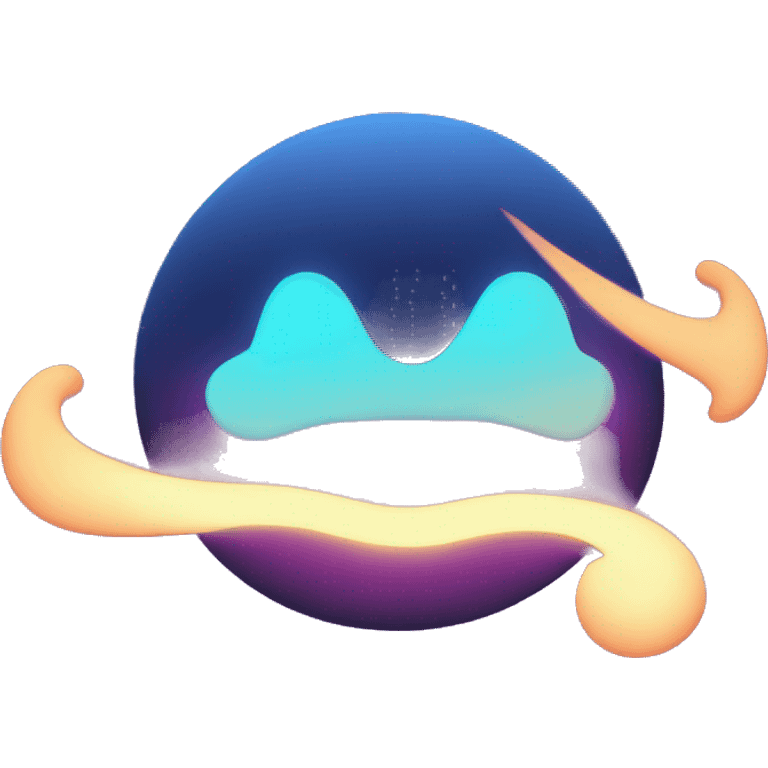 discord logo glowing neon emoji