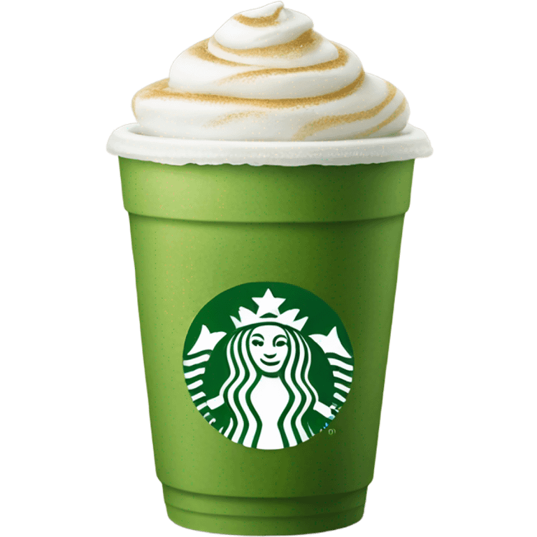 starbucks matcha emoji