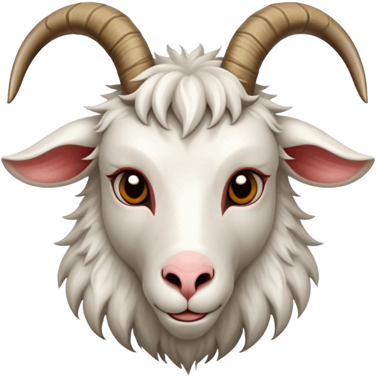 A Humanoid  Goat head emoji