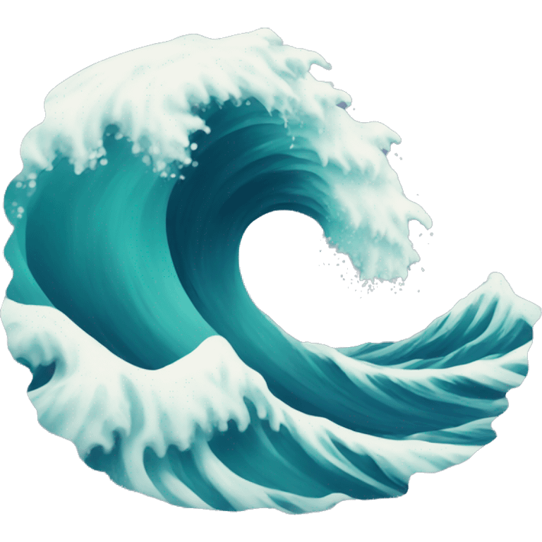 wave emoji