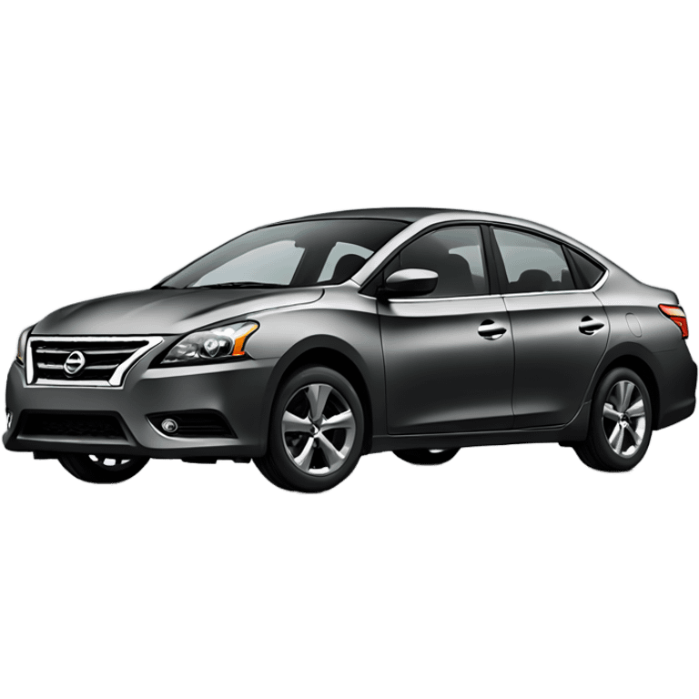 black nissan sentra  emoji