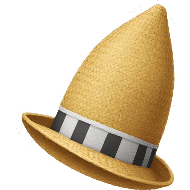 Rocket with straw hat emoji