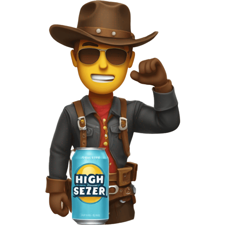 High noon hard seltzer  emoji