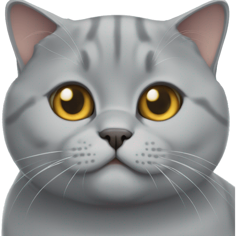 british shorthair cat emoji