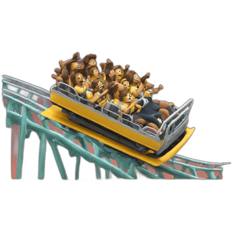 rollercoaster up emoji