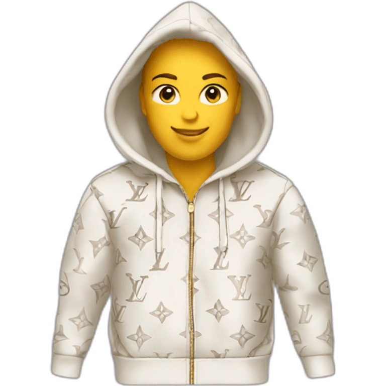 Louis Vuitton hoodie emoji