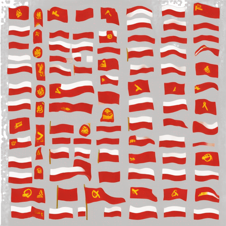 Soviet Union flag emoji emoji