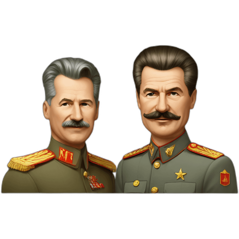 Stalin and schumacher emoji