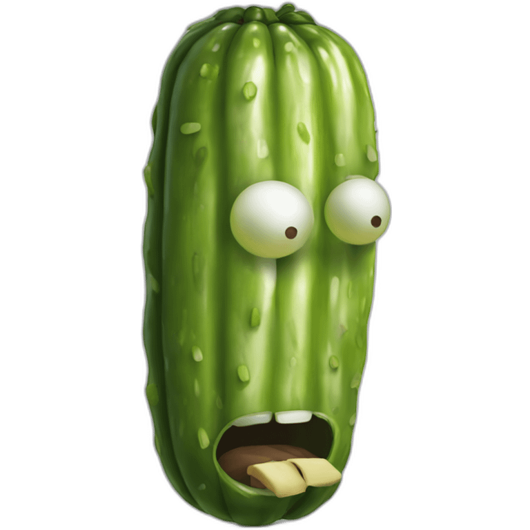 Pickle rick emoji