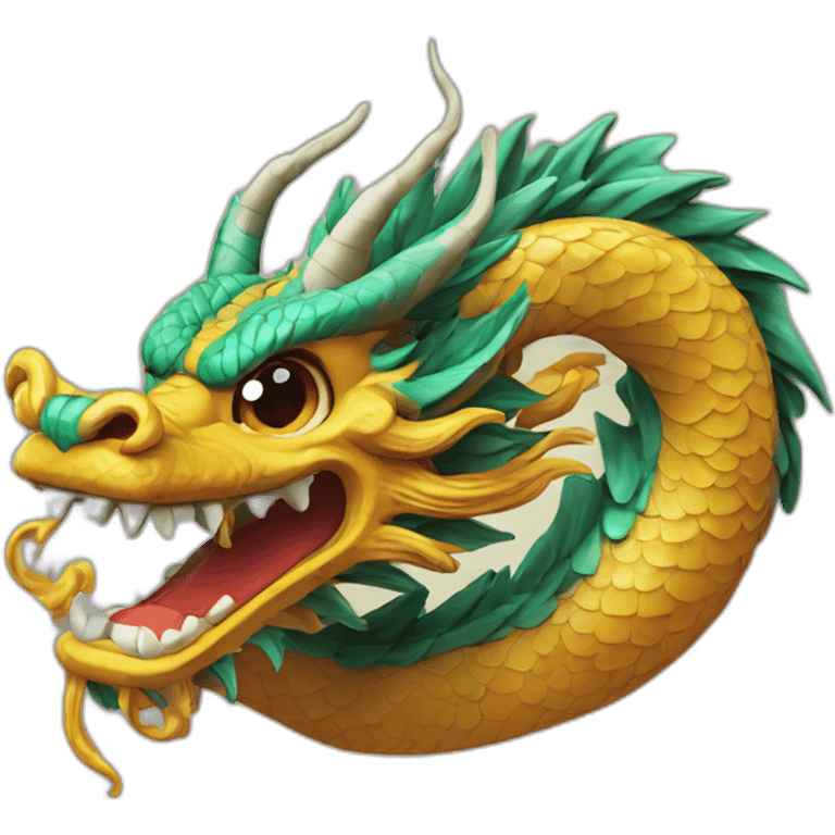 Ran chinese dragon emoji