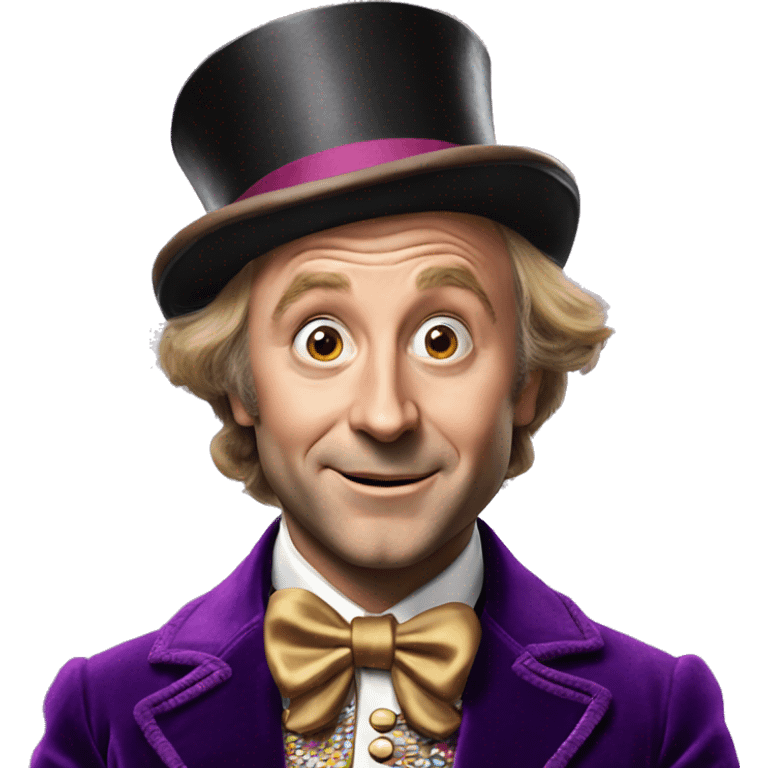 Willy Wonka from jonny deep  emoji