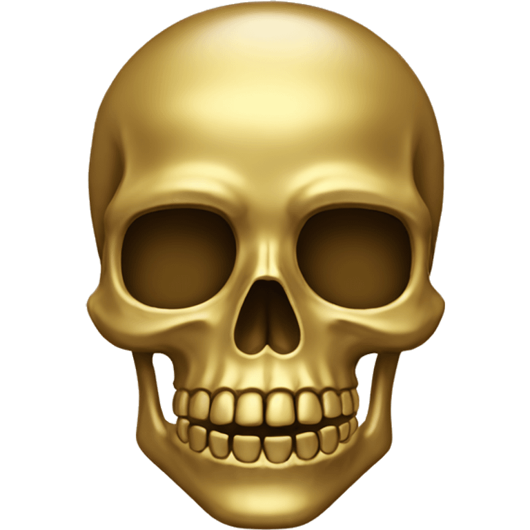 gold Skeleton emoji