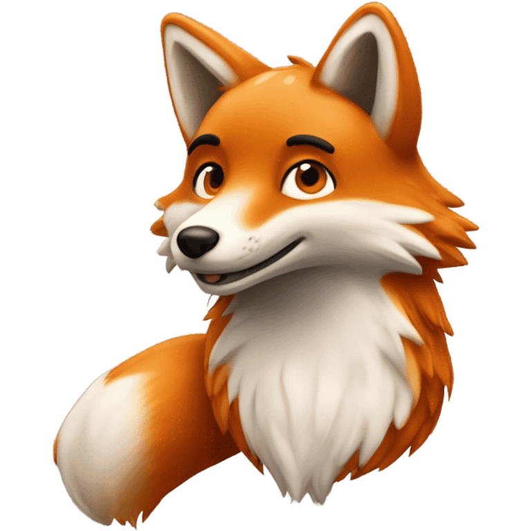 Furry renard chaud emoji