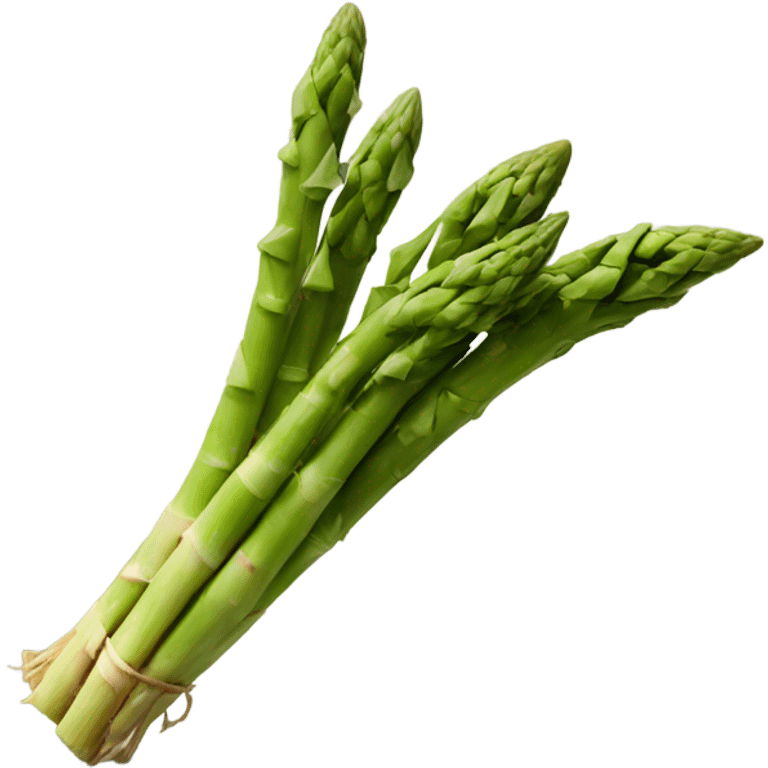 Asparagus with wings scooting on the floor emoji