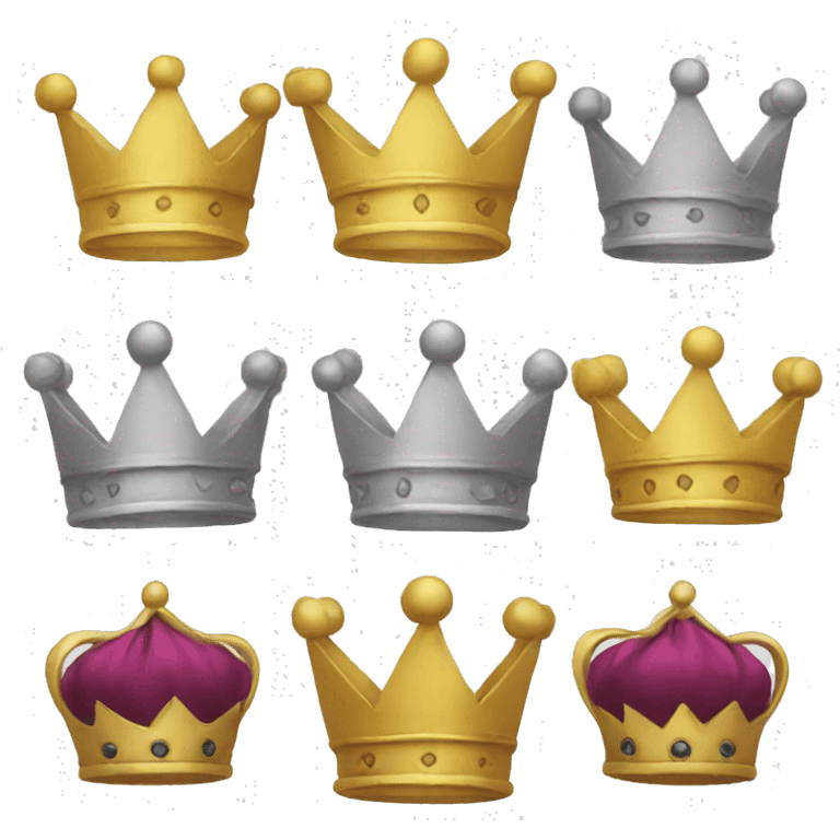 3 crowns  emoji