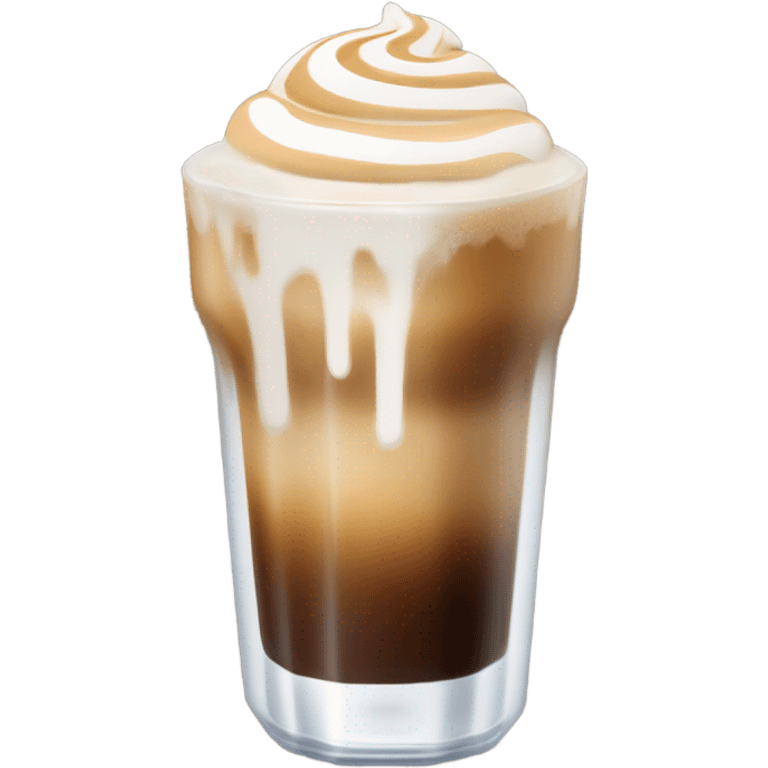 Ice latte emoji