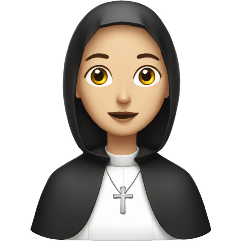 A nun emoji