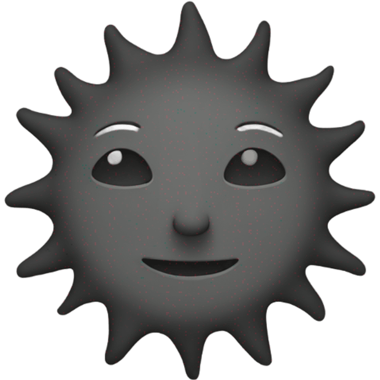 sun without face emoji emoji