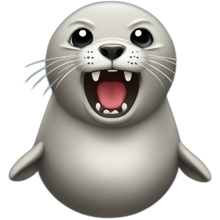 angry seal emoji