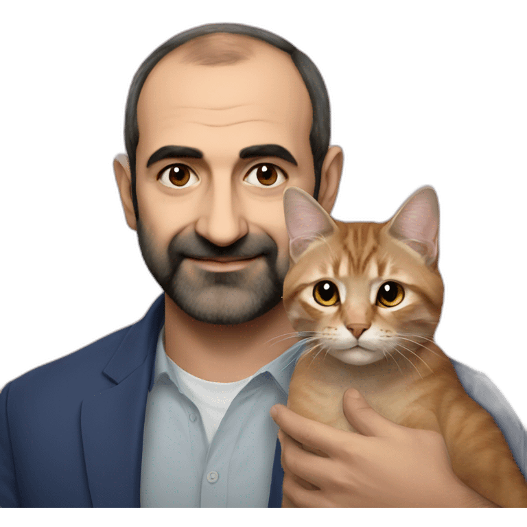 Nikol pashinyan and cat emoji